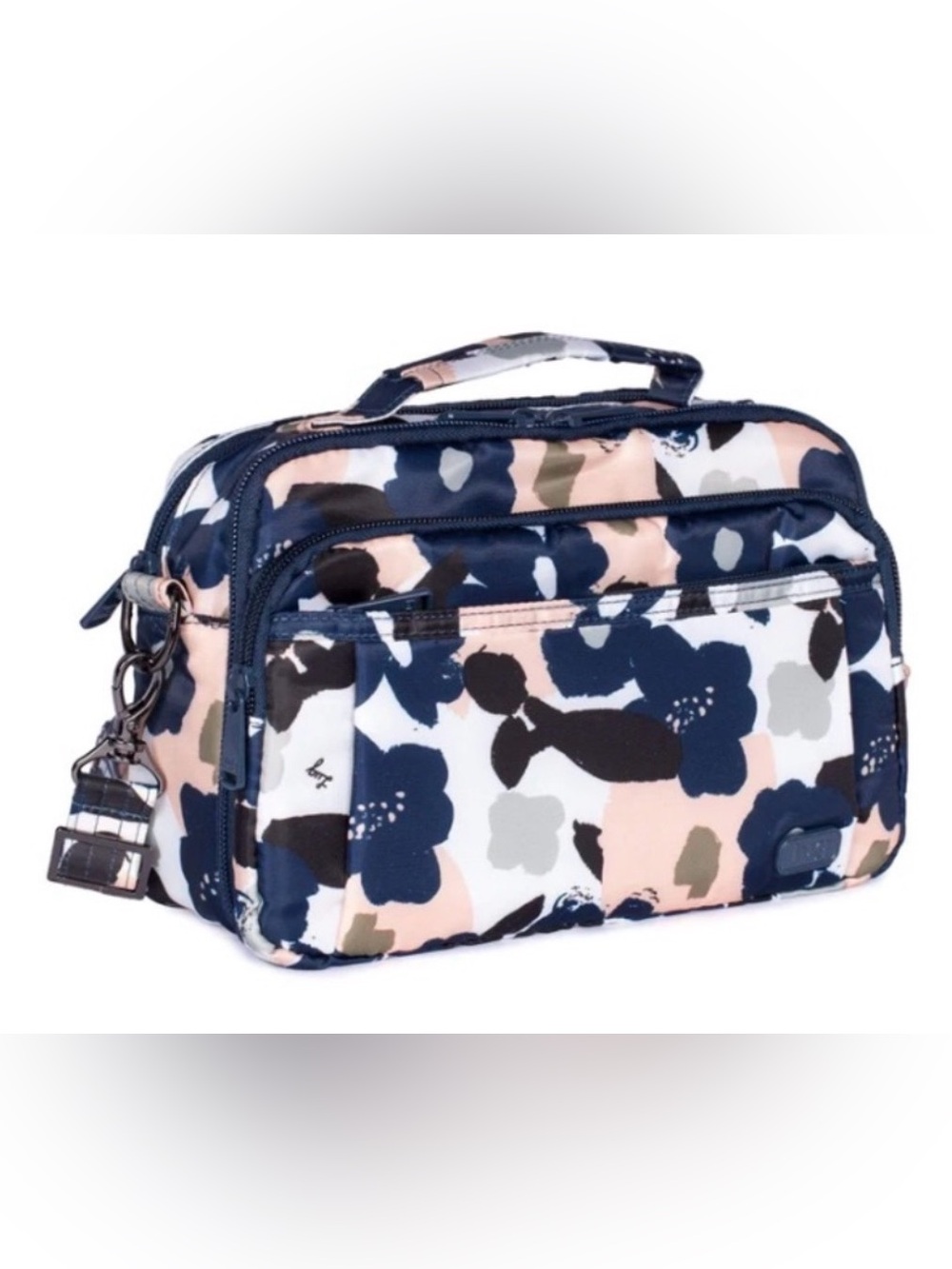 lug Scoop Crossbody Bag in Floral Multi.